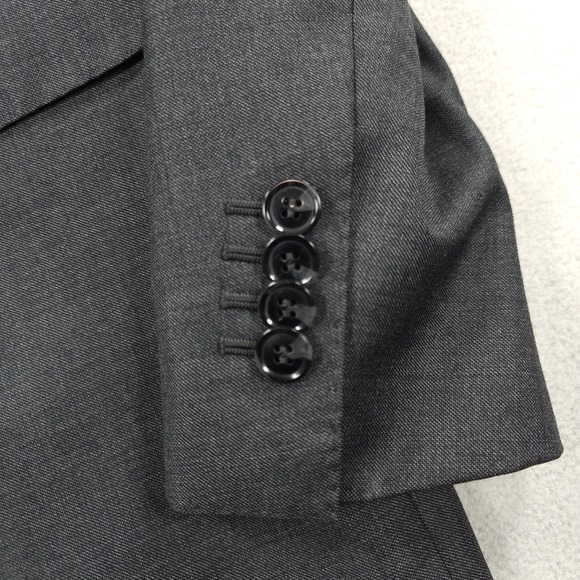 Suitsupply Jacket Mens 34 Gray VITALE BARBERIS CANONICO Napoli Int Blazer Sport - Picture 7 of 16